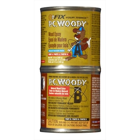 Pc Products 12 Oz Woody Wood Epoxy Paste PR434678